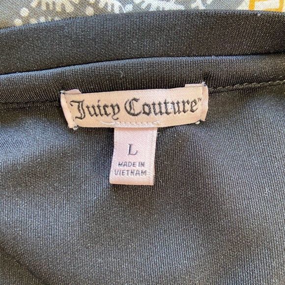 JUICY COUTURE Black Polyester‎ Sequin Logo Sweater - Picture 6 of 8